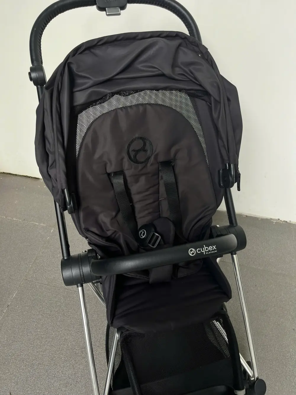 Xe đẩy Cybex mios 1 (đen khung bạc) có lỗi mái 0-4 tuổi tối đa 22kg - Ảnh 24