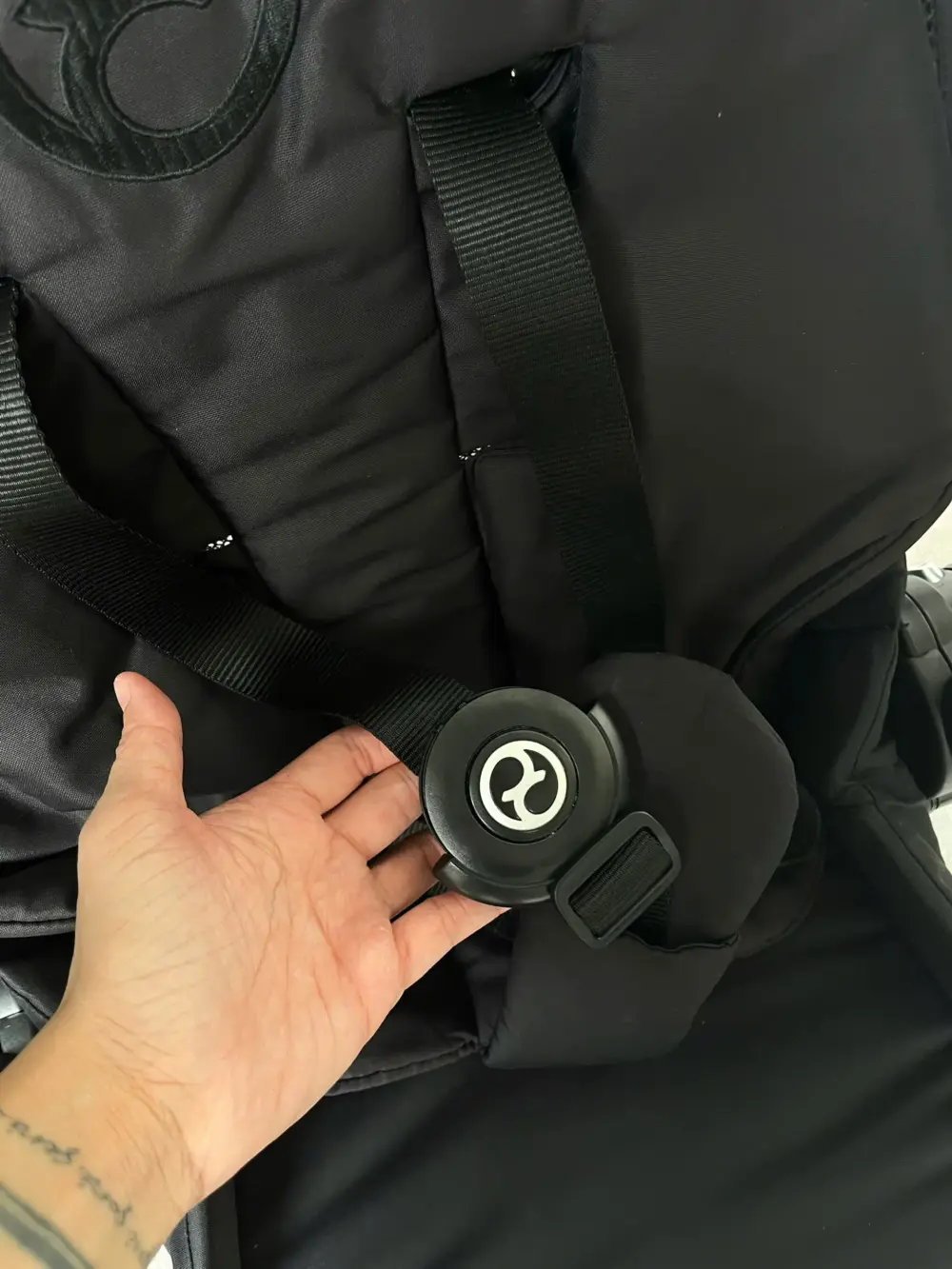 Xe đẩy Cybex mios 1 (đen khung bạc) có lỗi mái 0-4 tuổi tối đa 22kg - Ảnh 27