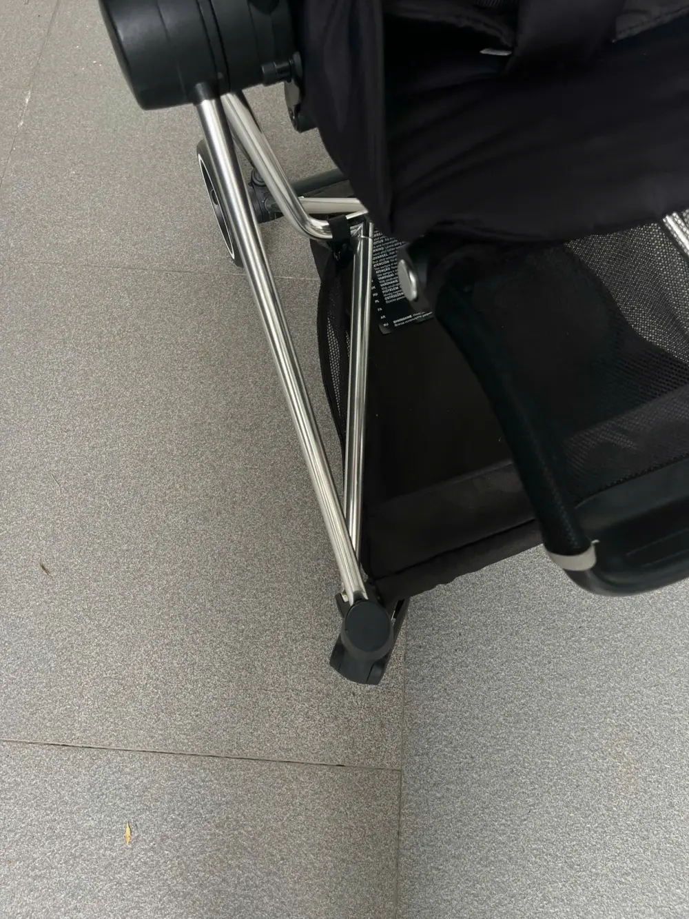 Xe đẩy Cybex mios 1 (đen khung bạc) có lỗi mái 0-4 tuổi tối đa 22kg - Ảnh 3