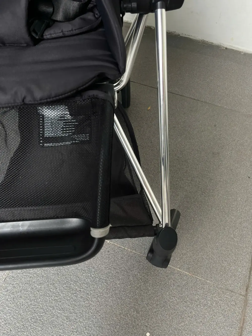 Xe đẩy Cybex mios 1 (đen khung bạc) có lỗi mái 0-4 tuổi tối đa 22kg - Ảnh 4