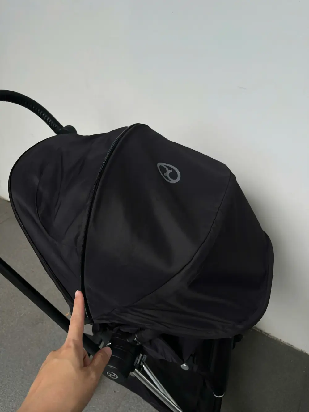 Xe đẩy Cybex mios 1 (đen khung bạc) có lỗi mái 0-4 tuổi tối đa 22kg - Ảnh 5