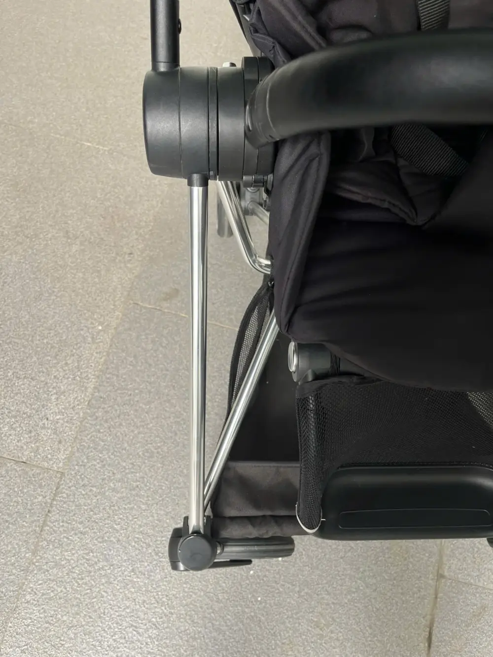 Xe đẩy Cybex mios 1 (đen khung bạc) có lỗi mái 0-4 tuổi tối đa 22kg - Ảnh 8