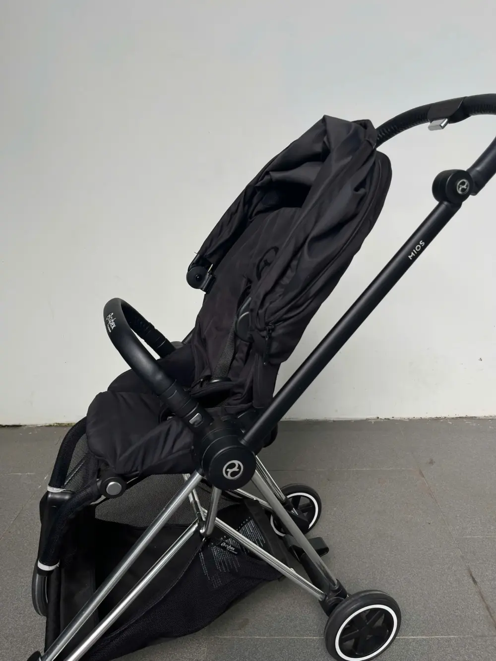 Xe đẩy Cybex mios 1 (đen khung bạc) có lỗi mái 0-4 tuổi tối đa 22kg - Ảnh 11