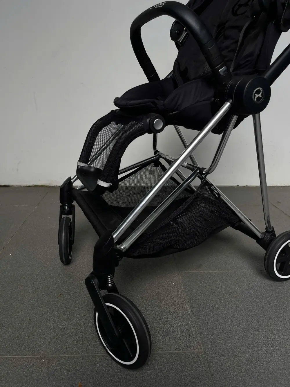 Xe đẩy Cybex mios 1 (đen khung bạc) có lỗi mái 0-4 tuổi tối đa 22kg - Ảnh 13