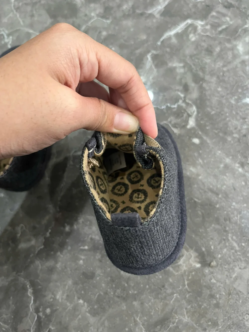 Giày tập đi cho bé George màu xám đen (size 10.5cm)George - Ảnh 5