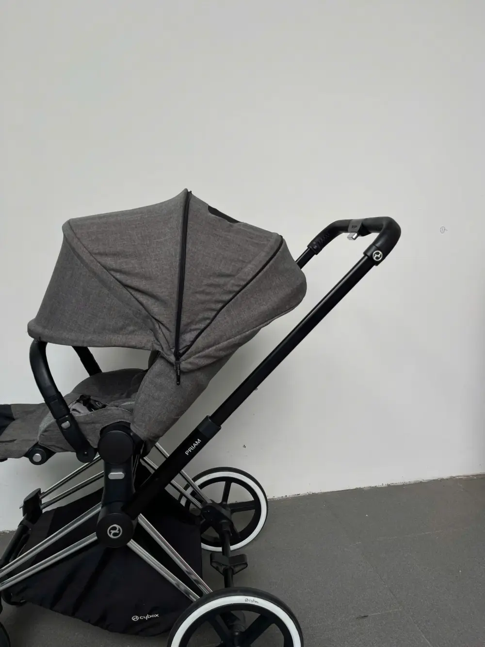 Xe đẩy Cybex priam (màu xám khung silver) 0-4 tuổi tối đa 22kg - Ảnh 5