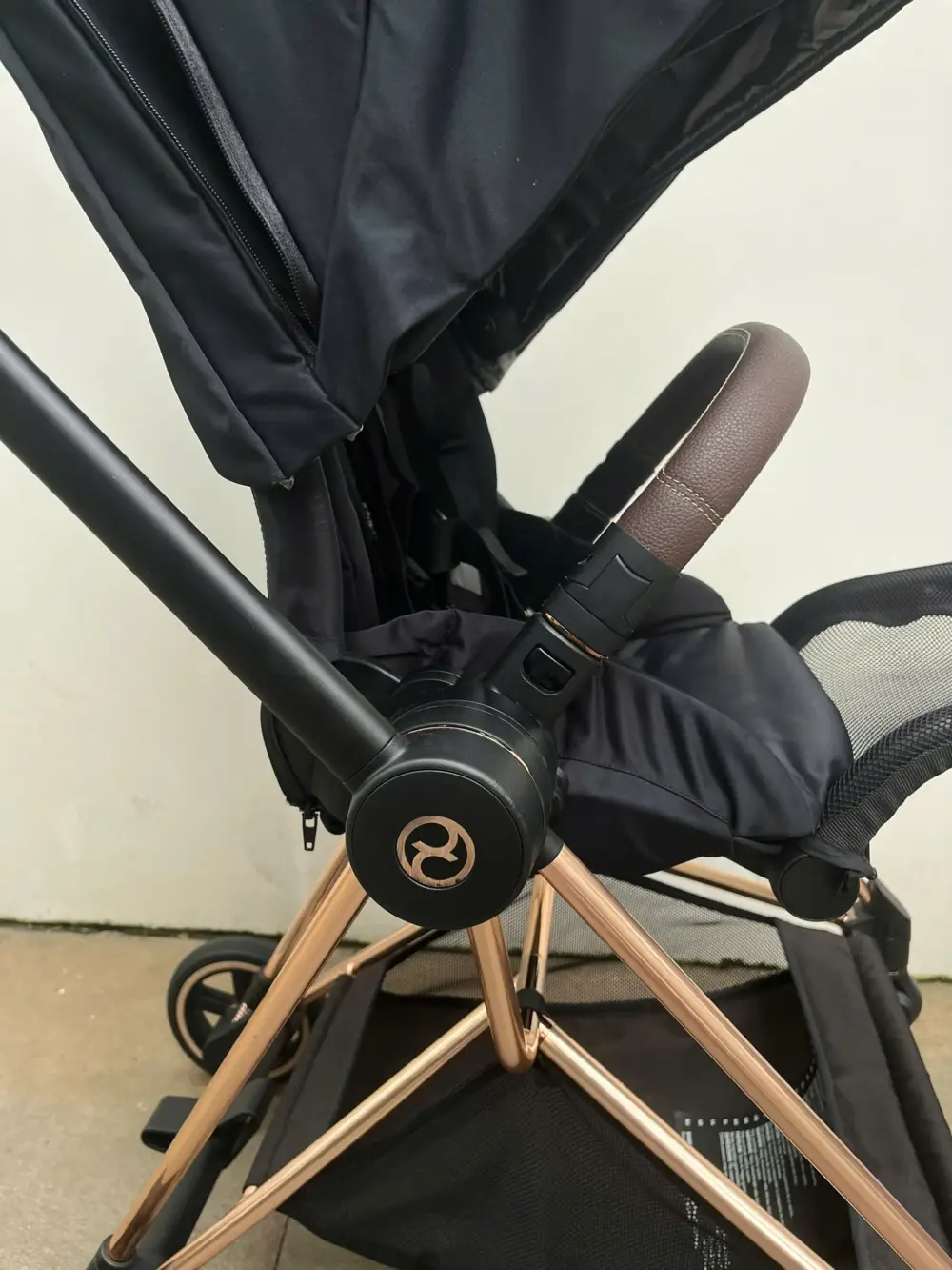 Xe đẩy Cybex mios 2 (đen khung rose gold) 0-4 tuổi tối đa 22kg - Ảnh 31