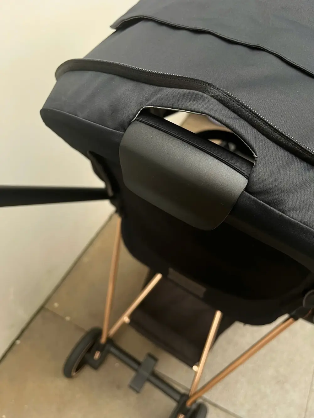 Xe đẩy Cybex mios 2 (đen khung rose gold) 0-4 tuổi tối đa 22kg - Ảnh 5