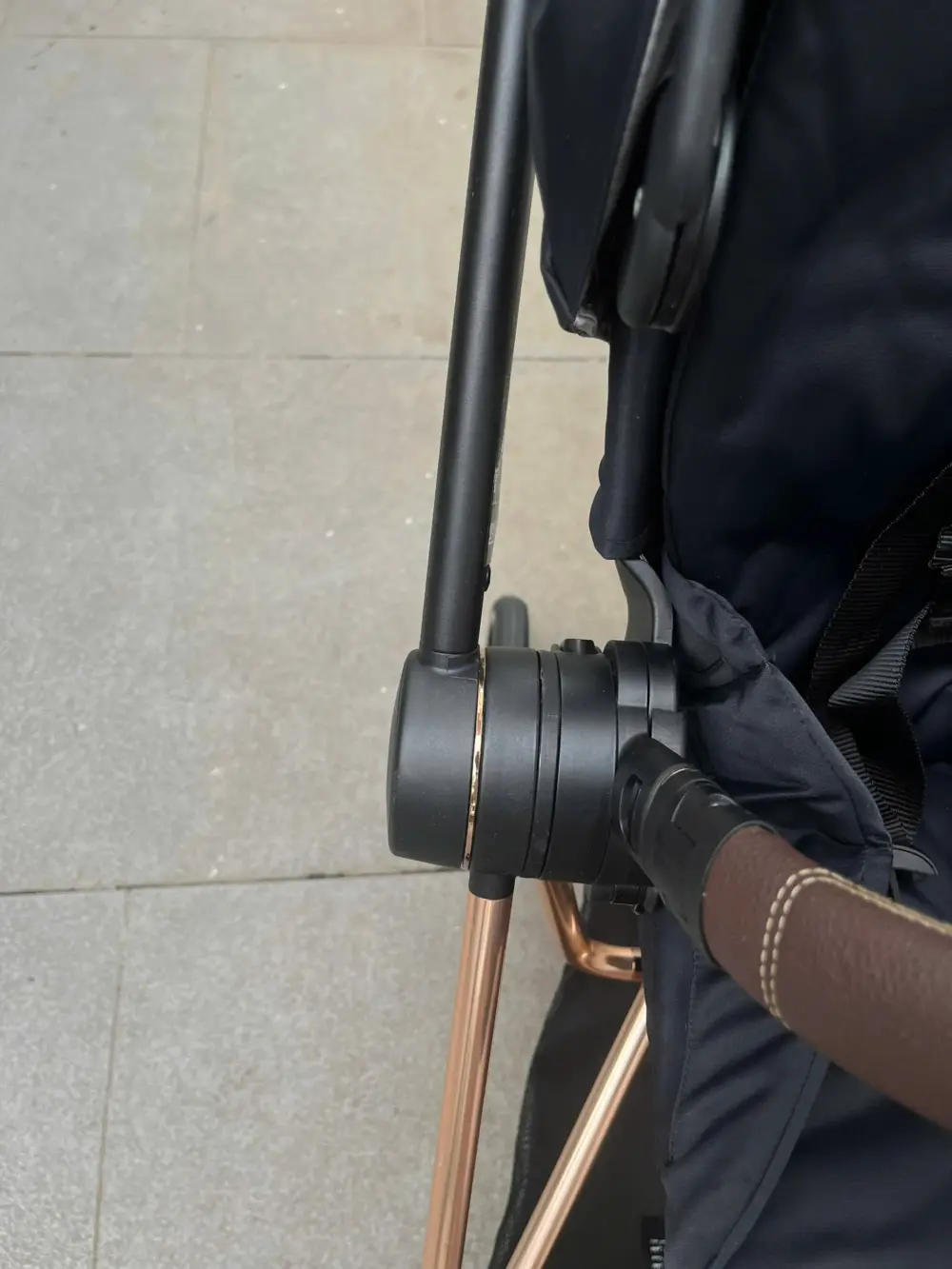 Xe đẩy Cybex mios 2 (đen khung rose gold) 0-4 tuổi tối đa 22kg - Ảnh 15