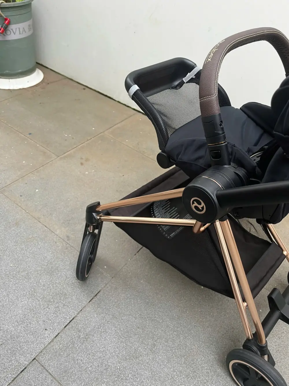Xe đẩy Cybex mios 2 (đen khung rose gold) 0-4 tuổi tối đa 22kg - Ảnh 21