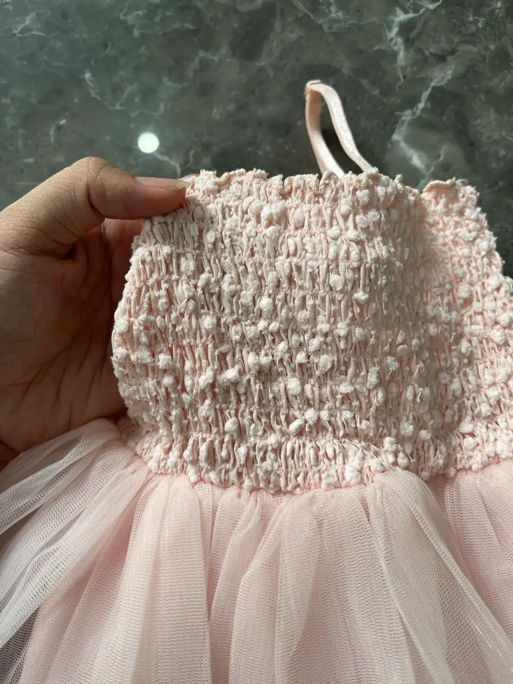 Set đầm bé gái kèm áo khoác dài tay lấp lánh Oren (6 đến 9 tháng) - Ảnh 9