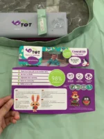 Bộ 2 yếm ăn và khay trải cho bé ăn BLW Tidy TOT (tặng kèm 1 yếm chống thấm) - Ảnh 10