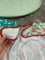 Bộ 2 yếm ăn và khay trải cho bé ăn BLW Tidy TOT (tặng kèm 1 yếm chống thấm) - Ảnh 13