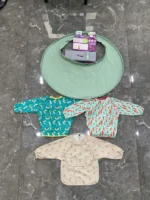 Bộ 2 yếm ăn và khay trải cho bé ăn BLW Tidy TOT (tặng kèm 1 yếm chống thấm) - Ảnh 14