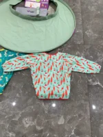 Bộ 2 yếm ăn và khay trải cho bé ăn BLW Tidy TOT (tặng kèm 1 yếm chống thấm) - Ảnh 7