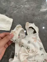 Set bodysuit cho bé gái mix brand và 2 nón đội đầu Bubaby, Mother Care, Lasso Kids (3 đến 6 tháng) - Ảnh 16