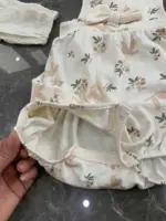 Set bodysuit cho bé gái mix brand và 2 nón đội đầu Bubaby, Mother Care, Lasso Kids (3 đến 6 tháng) - Ảnh 5