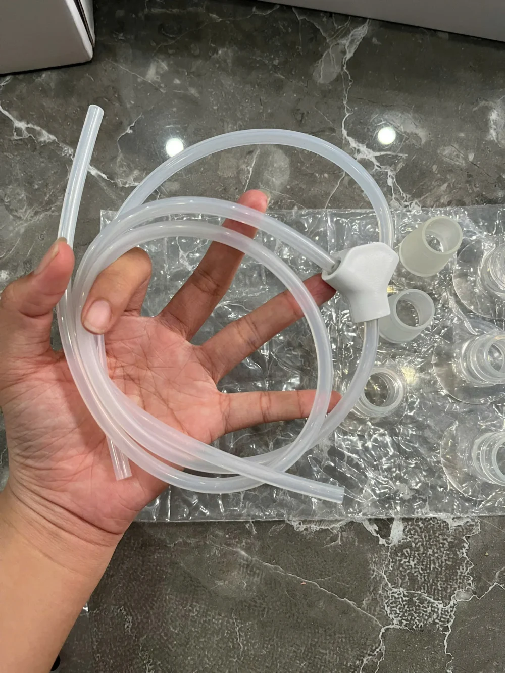 Máy hút sữa Imani Ibox 2in1 ( fullbox, còn bảo hành) tặng kèm túi trữ sữa & đệm hạ size phễu - Ảnh 12