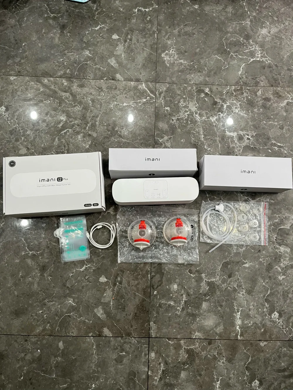 Máy hút sữa Imani Ibox 2in1 ( fullbox, còn bảo hành) tặng kèm túi trữ sữa & đệm hạ size phễu - Ảnh 25