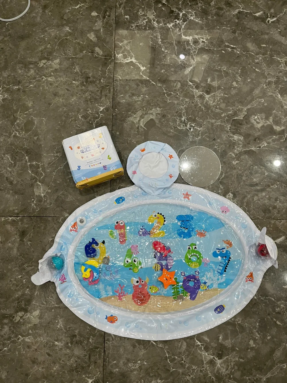 Thảm nước vận động cho bé Malang Honey ( full box) - Ảnh 11