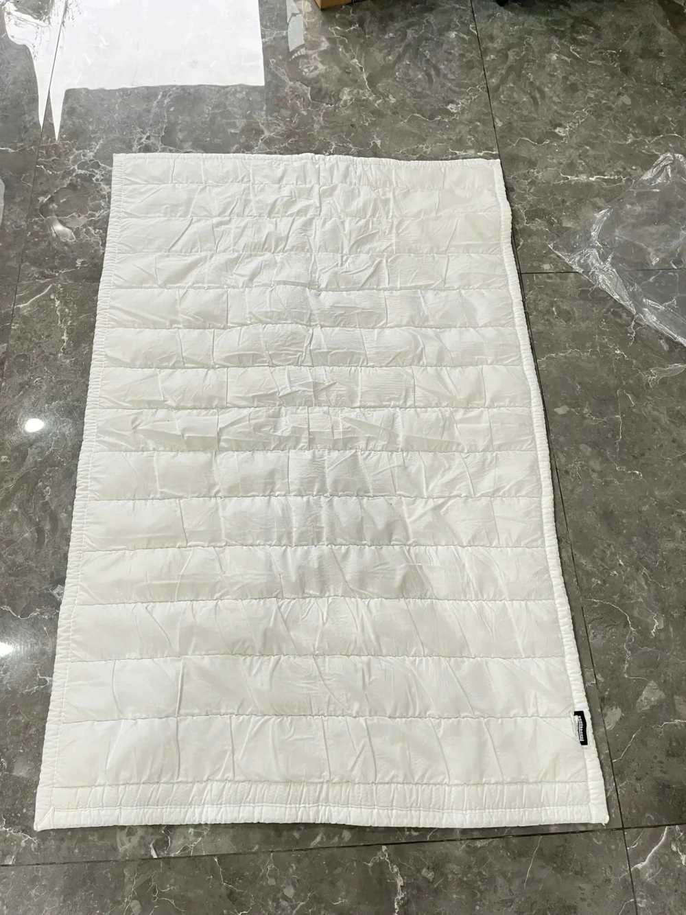 Thảm điều hoà Dono&Dono cotton sợi tre 3 lớp dùng được 4 mùa hoạ tiết STAR, KT 140x200cm - Ảnh 3