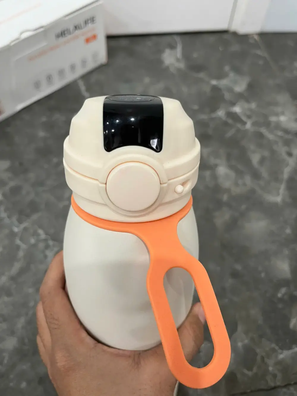 Bình hâm sữa & đun nước di dộng HELALIFE T6 pro (còn box & bảo hành) tặng kèm cổ nối bình Tommee Tippee & Moyuum - Ảnh 7