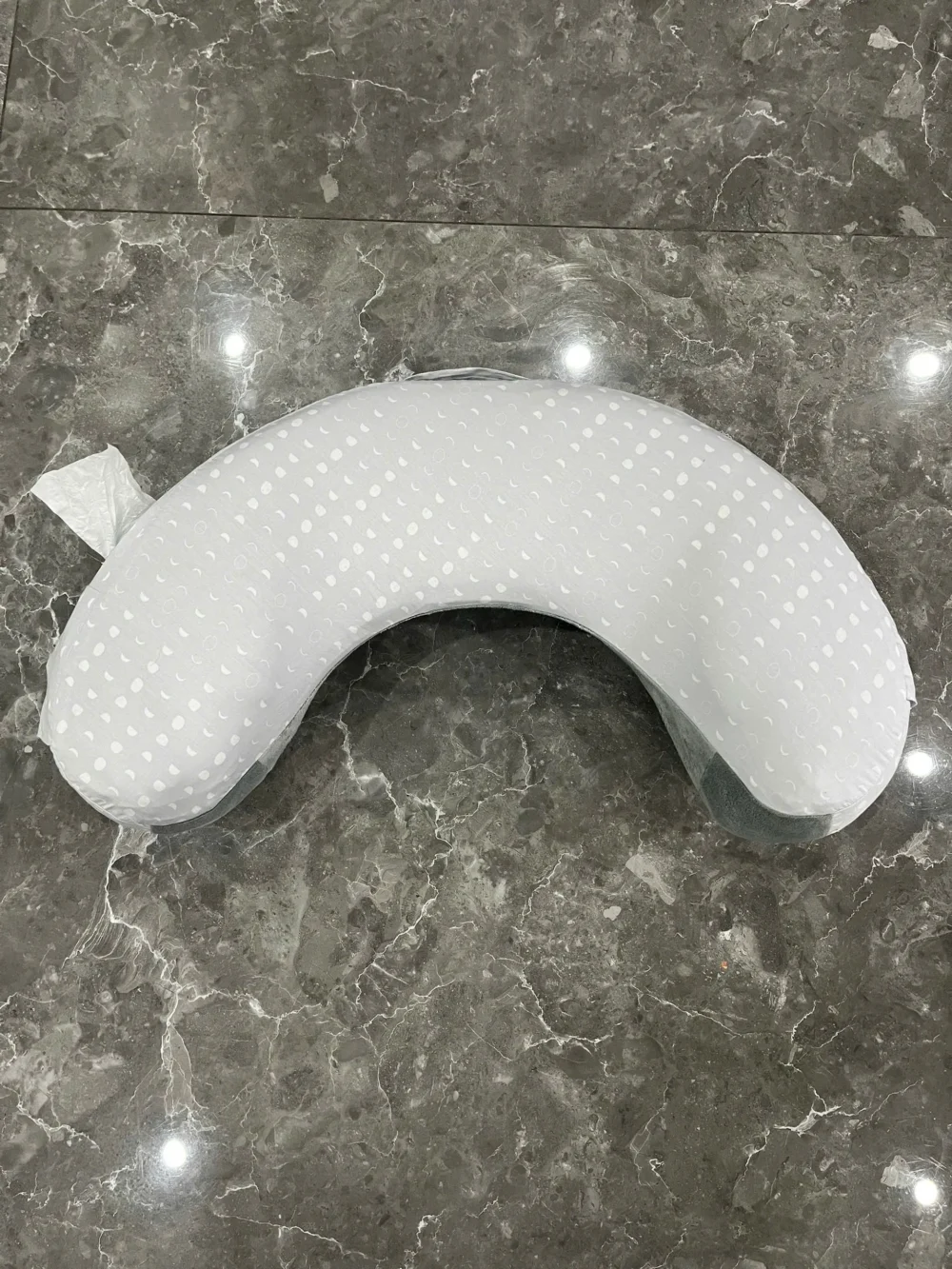 Gối cho bé bú Ergobaby Pillow Moonlight Grey - Ảnh 11