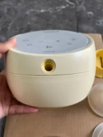 Máy hút sữa Medela Sonata tặng kèm cặp phễu silicone Lacteck (no box, còn túi vải của hãng, hết bảo hành) - Ảnh 9