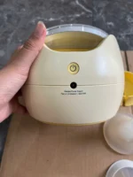 Máy hút sữa Medela Sonata tặng kèm cặp phễu silicone Lacteck (no box, còn túi vải của hãng, hết bảo hành) - Ảnh 13