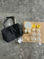 Máy hút sữa Medela Sonata tặng kèm cặp phễu silicone Lacteck (no box, còn túi vải của hãng, hết bảo hành) - Ảnh 2