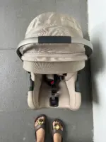 Nôi Nuna pipa icon sơ sinh (infant) kiêm ghế oto cho sinh đến tối đa 13kg (2 tuổi) sẵn kèm khung lắp xe đẩy Nuna triv - Ảnh 16