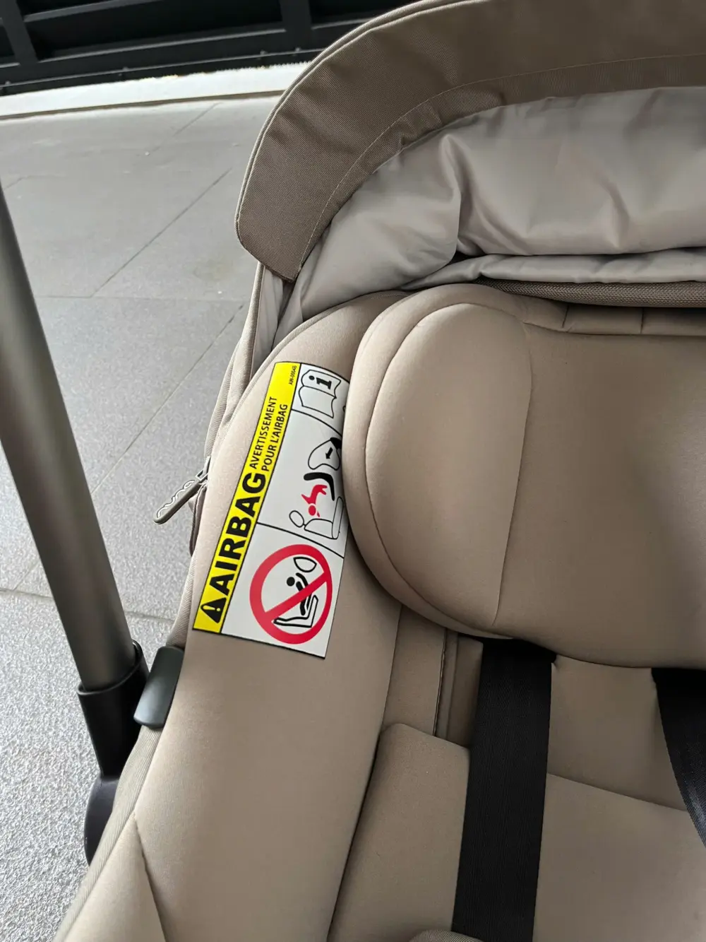 Nôi Nuna pipa icon sơ sinh (infant) kiêm ghế oto cho sinh đến tối đa 13kg (2 tuổi) sẵn kèm khung lắp xe đẩy Nuna triv - Ảnh 18