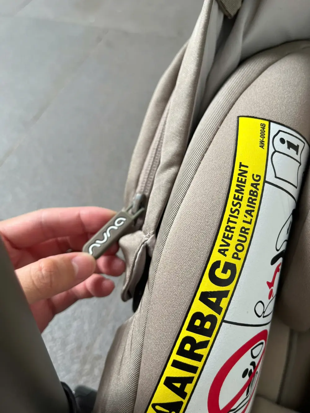 Nôi Nuna pipa icon sơ sinh (infant) kiêm ghế oto cho sinh đến tối đa 13kg (2 tuổi) sẵn kèm khung lắp xe đẩy Nuna triv - Ảnh 20