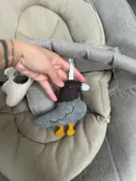 Nôi nuna leaf grow màu biscostti kèm thanh đồ chơi - Ảnh 30