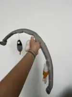 Nôi nuna leaf grow màu biscostti kèm thanh đồ chơi - Ảnh 31