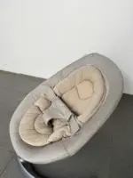 Nôi nuna leaf grow màu biscostti kèm thanh đồ chơi - Ảnh 2