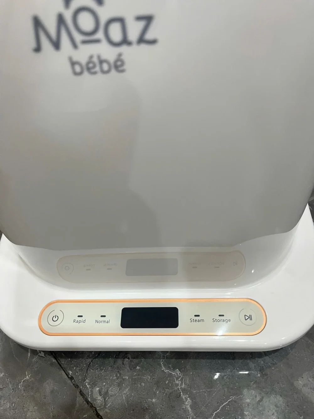 Máy rửa bình sữa, tiệt trùng và sấy khô Moaz BéBé MB064 (new 100% còn bảo hành fullbox) - Ảnh 6