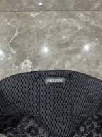 Địu Baby Bjorn Mini vải mesh hoạ tiết beo đen (no box) 0-3 tuổi 3kg2 -> 11kg - Ảnh 3
