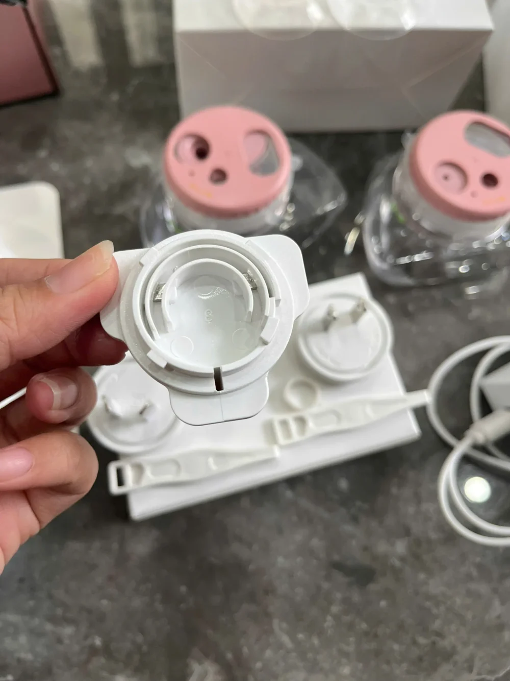 Máy hút sữa không dây Tommee Tippee Made for Me máy đôi (fullbox) - Ảnh 20