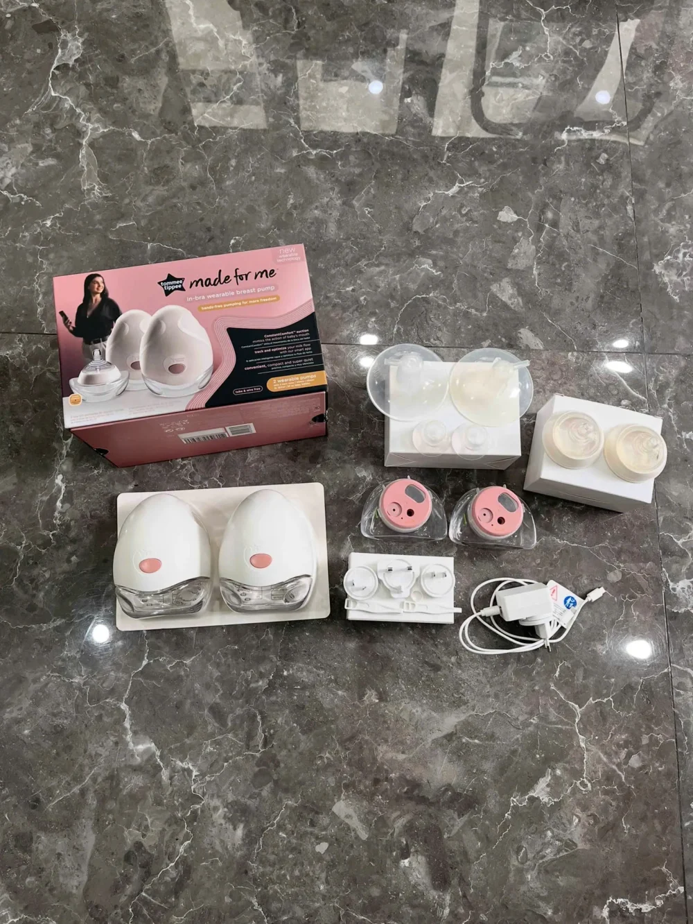 Máy hút sữa không dây Tommee Tippee Made for Me máy đôi (fullbox) - Ảnh 9