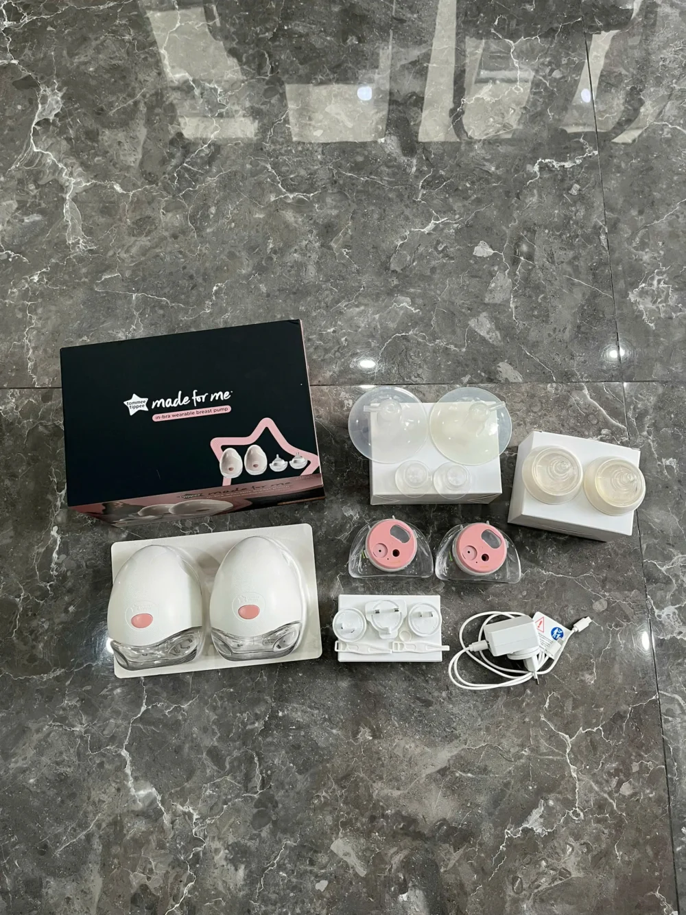 Máy hút sữa không dây Tommee Tippee Made for Me máy đôi (fullbox) - Ảnh 14