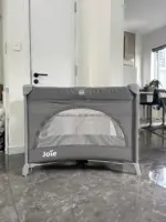 Giường cũi trẻ em Joie Kubbie Sleep Foggy Gray (tặng kèm thanh đồ chơi treo cũi) - Ảnh 12