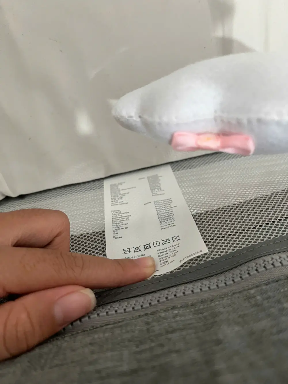 Giường cũi trẻ em Joie Kubbie Sleep Foggy Gray (tặng kèm thanh đồ chơi treo cũi) - Ảnh 14