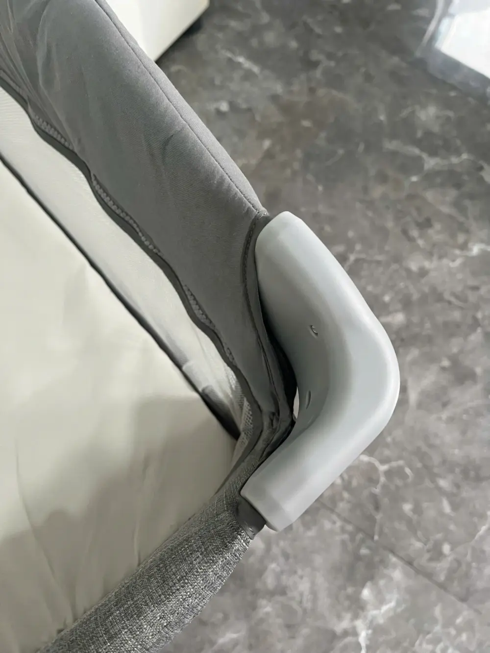 Giường cũi trẻ em Joie Kubbie Sleep Foggy Gray (tặng kèm thanh đồ chơi treo cũi) - Ảnh 16