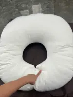 Gối chống trào ngược Rototo Bebe lụa chữ C, tặng kèm 1 bọc gối nhung nobrand (còn túi đựng) 0-14 tháng - Ảnh 17