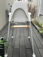 Ghế ăn dặm Babyhop kèm thanh gác chân & đệm, nâng hạ 2 nấc - Ảnh 4