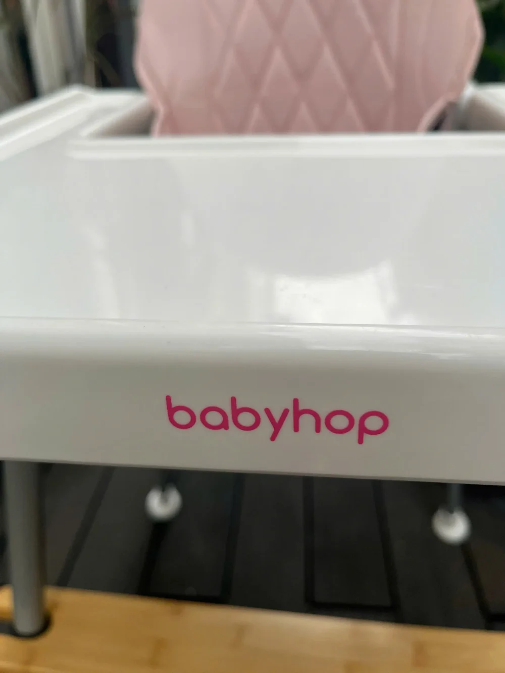 Ghế ăn dặm Babyhop kèm thanh gác chân & đệm, nâng hạ 2 nấc - Ảnh 7