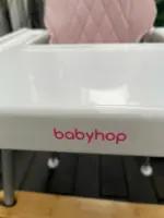 Ghế ăn dặm Babyhop kèm thanh gác chân & đệm, nâng hạ 2 nấc - Ảnh 7