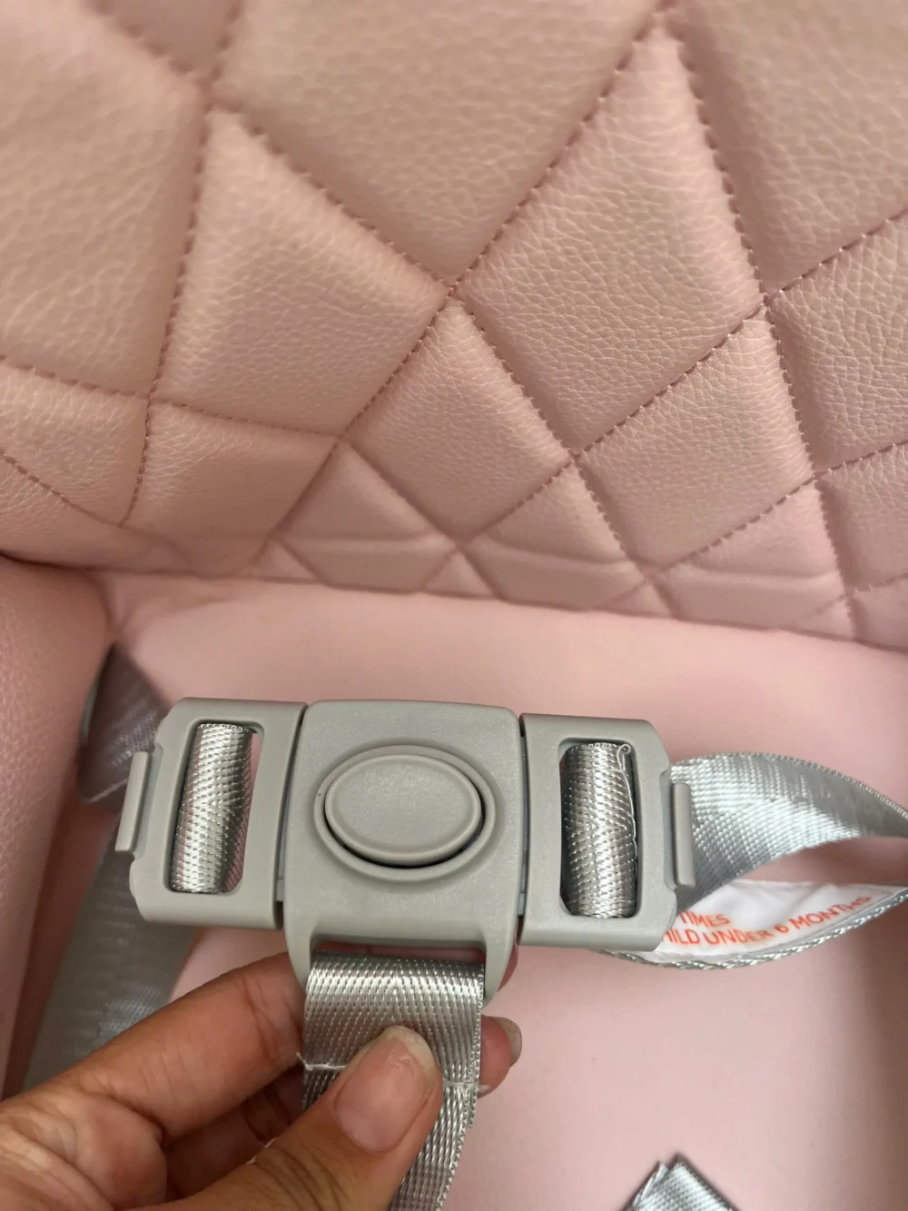 Ghế ăn dặm Babyhop kèm thanh gác chân & đệm, nâng hạ 2 nấc - Ảnh 12