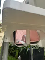 Ghế ăn dặm Babyhop kèm thanh gác chân & đệm, nâng hạ 2 nấc - Ảnh 14